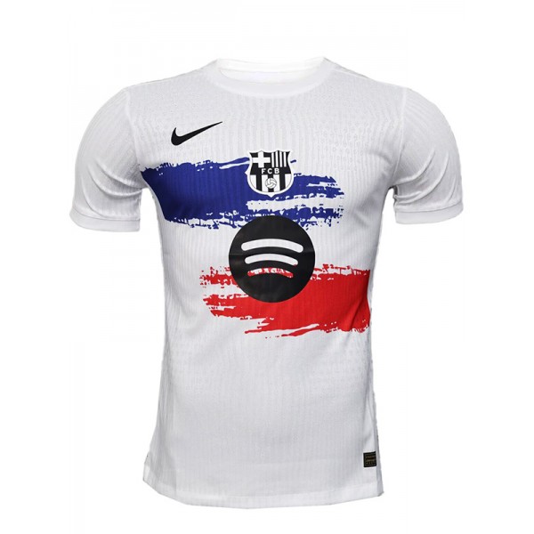 Barcelona maillot de football blanc pour homme uniforme de joueur spécial haut de sport 2025-2026