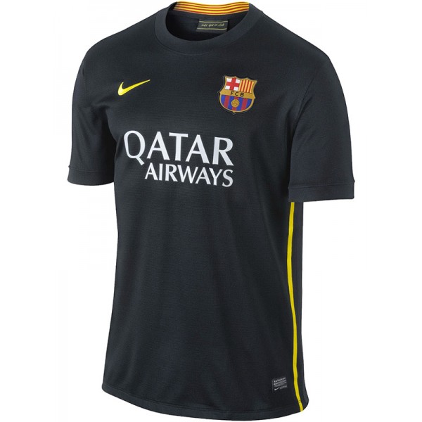 Barcelona troisième maillot rétro uniforme de football 3ème kit de football pour hommes haut de sport chemise 2013-2014