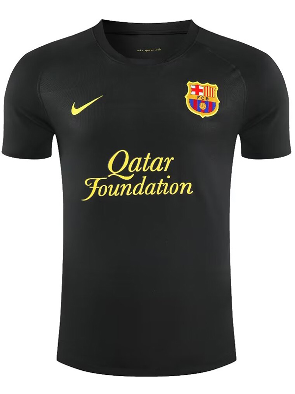 Barcelona troisième maillot rétro uniforme de football vintage pour hommes 3ème kit de football de sport chemise haute 2011-2012