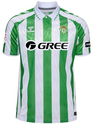 Betis maillot de football à domicile uniforme de football kit de football pour hommes premier haut chemise de sport 2024-2025