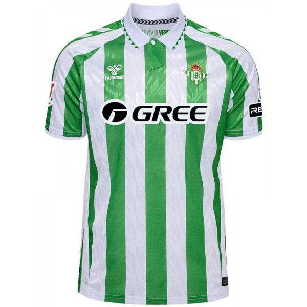 Betis maillot de football à domicile uniforme de football kit de football pour hommes premier haut chemise de sport 2024-2025