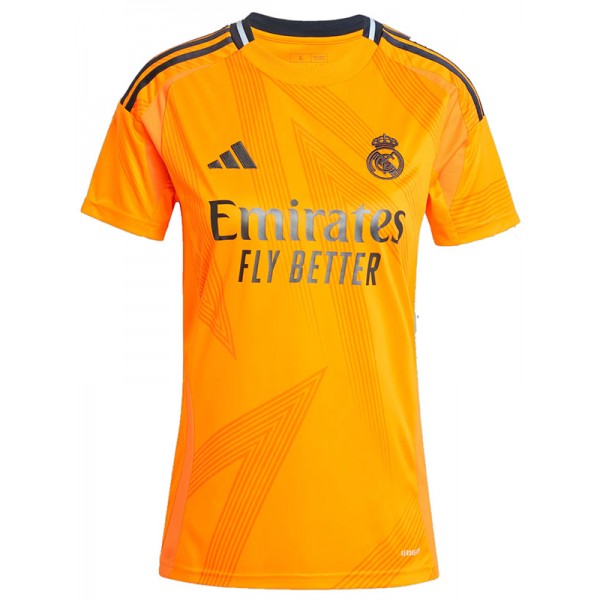 Real madrid maillot de football extérieur pour femme kit de football pour femme deuxième tenue de sport uniforme de football haut chemise de sport 2024-2025