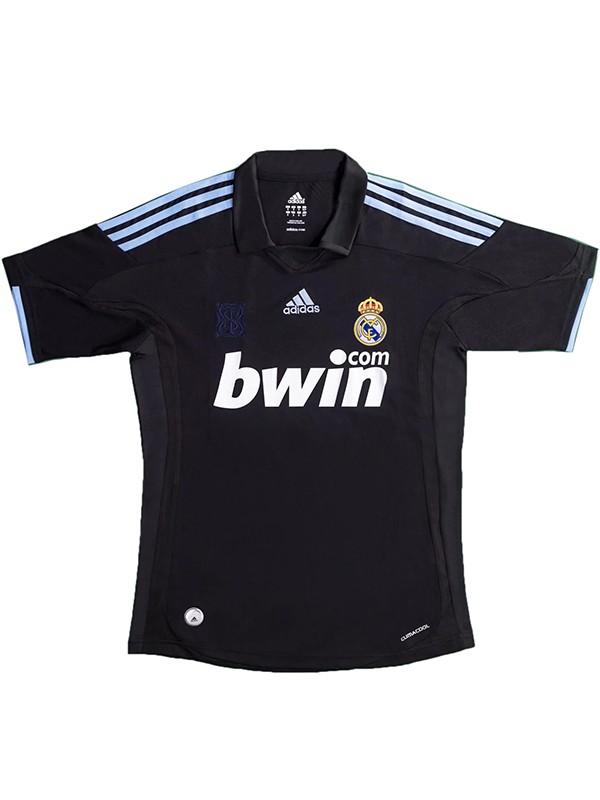 Real madrid maillot rétro extérieur deuxième maillot de football pour hommes de l'uniforme de football 2009-2010