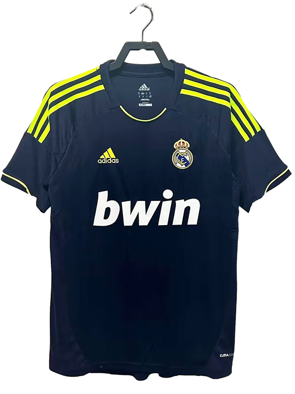 Real Madrid maillot rétro uniforme de football vintage deuxième kit de football pour hommes chemise haute de sport 2012-2013