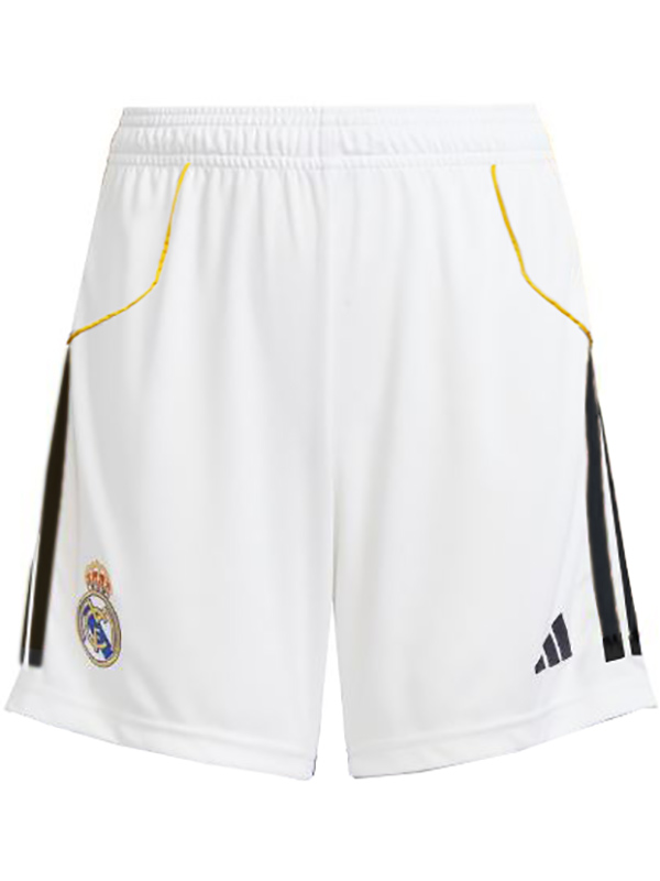 Real madrid maillot domicile short homme premier football vêtements de sport uniforme maillot de football pantalon 2025-2026