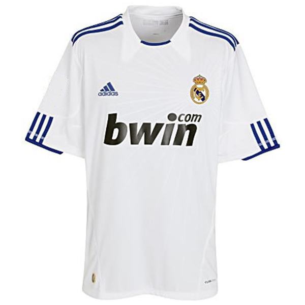 Real madrid home retro soccer jersey maillot match men's 1st sportwear football shirt 2010-2011