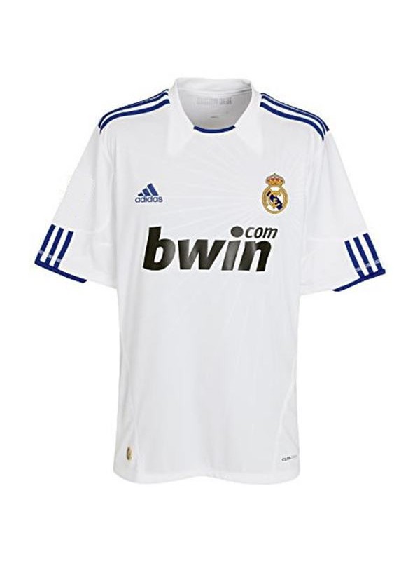 Real madrid home retro soccer jersey maillot match men's 1st sportwear football shirt 2010-2011