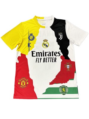 Real madrid maillot Ronaldo 7 adulte Juventus uniforme de football hommes Manchester United sports kit de football Portugal hauts chemise 2025-2026