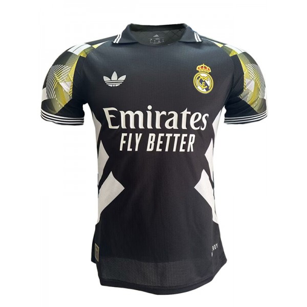 Real madrid maillot édition spéciale noire uniforme d'entraînement vêtements de sport de football pour homme maillots de football 2025-2026