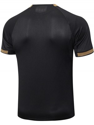 Real madrid maillot de football spécial pour adultes, uniforme d'entraînement kit de football noir et or pour hommes, haut de sport 2025-2026