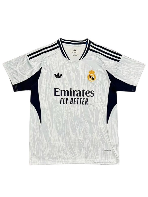 Real madrid maillot spécial adulte blanc noir uniforme d'entraînement vêtements de sport de football pour hommes hauts de football chemise de sport 2025-2026