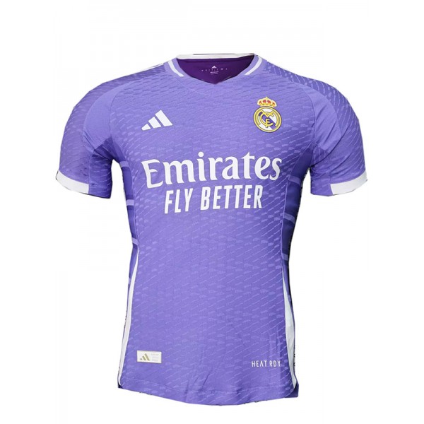 Real Madrid édition spéciale joueur maillot uniforme de football kit de football pour hommes hauts sport chemise violette 2024-2025