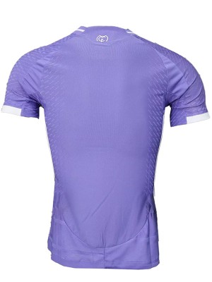 Real Madrid édition spéciale joueur maillot uniforme de football kit de football pour hommes hauts sport chemise violette 2024-2025