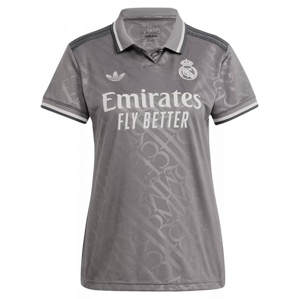 Real madrid troisième maillot de football féminin kit femmes 3ème vêtements de sport uniformes de football hauts chemise de sport 2024-2025