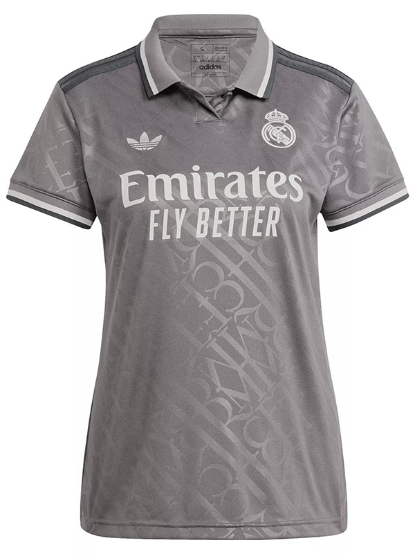 Real madrid troisième maillot de football féminin kit femmes 3ème vêtements de sport uniformes de football hauts chemise de sport 2024-2025