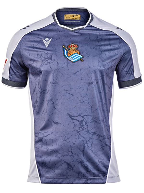 Real Sociedad maillot extérieur de football pour adulte deuxième tenue de football pour homme haut de sport 2025-2026