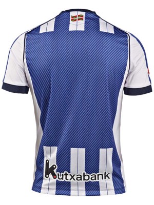 Real Sociedad maillot domicile de football pour adulte uniforme de football pour homme première tenue de football haut de sport 2025-2026