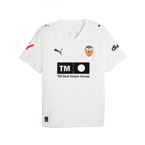 Valencia maillot domicile de football pour adulte uniforme de football pour homme première tenue de sport haut 2025-2026