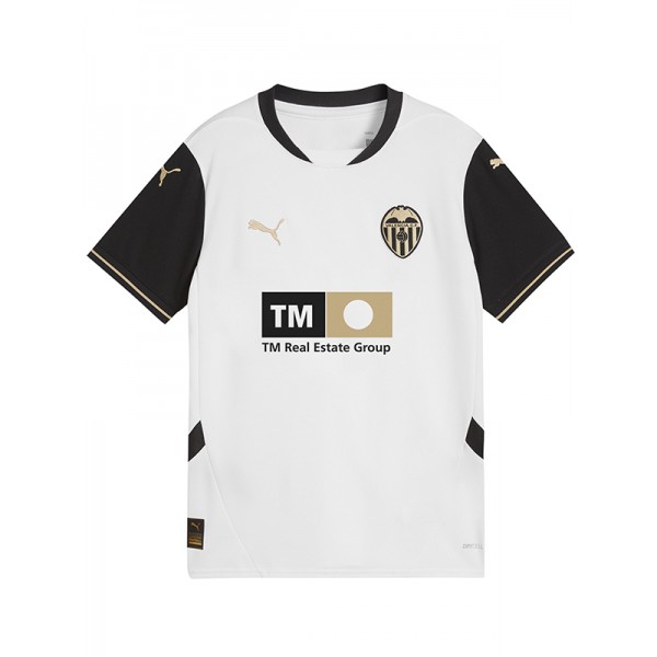 Valencia maillot domicile uniforme de football premier kit de football de sport pour hommes haut chemise 2024-2025