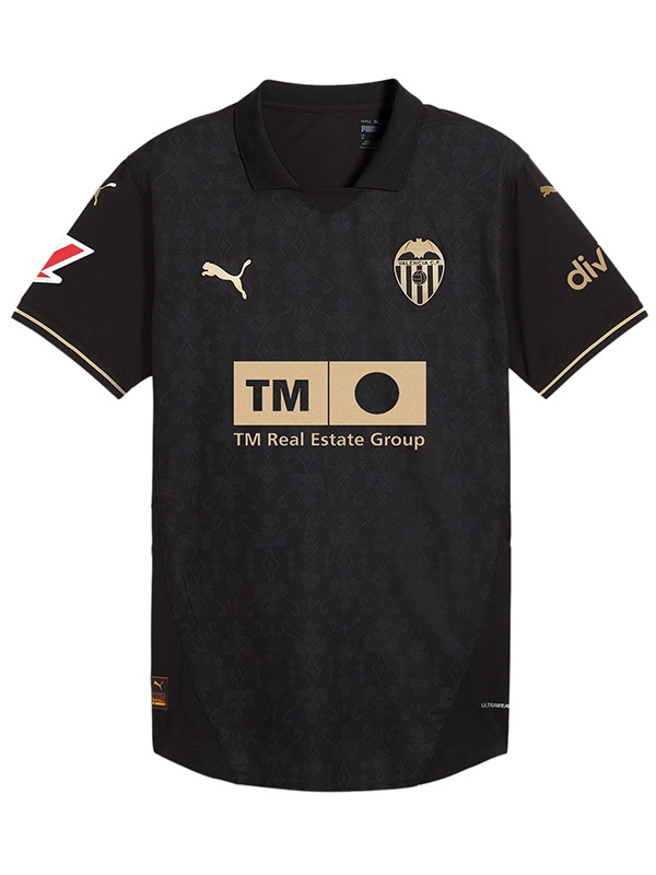 Valencia Mestalla maillot extérieur uniforme de football pour adulte deuxième maillot de football pour homme 2024-2025