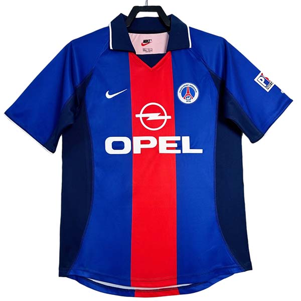 Paris saint-germain home jersey mens retro shirt 2000-2001