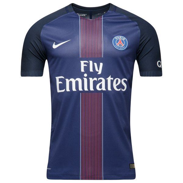Paris saint-germain home jersey mens retro shirt 2016-2017