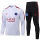 Paris saint-germain tracksuit mens white black training kit 2026-2027