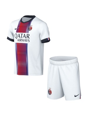 Paris saint-germain two star away kids kit childrens jersey 2026-2027