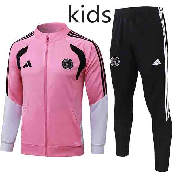 Inter Miami kids jacket children pink training tracksuit 2026-2027