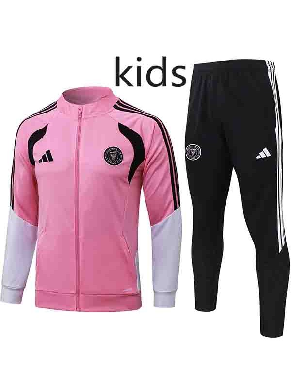 Inter Miami kids jacket children pink training tracksuit 2026-2027