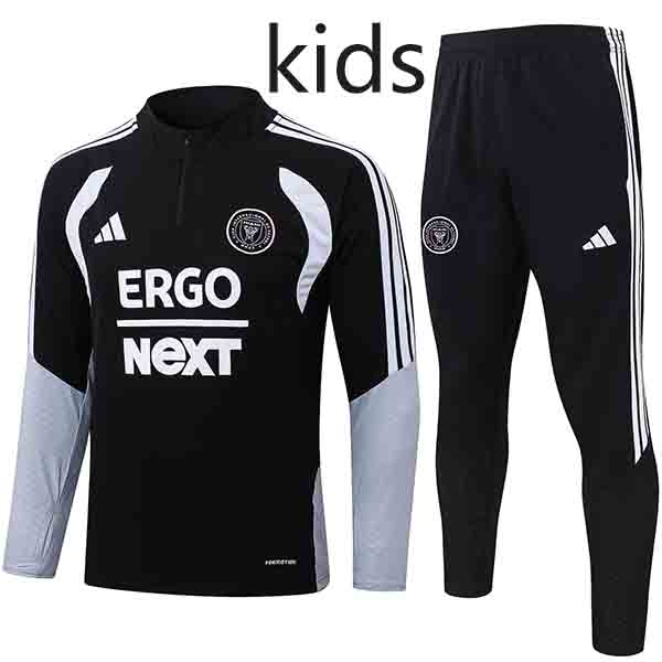 Inter Miami kids tracksuit children black training kit 2026-2027