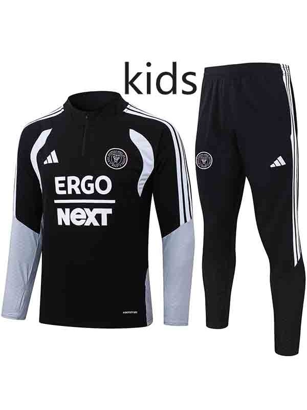 Inter Miami kids tracksuit children black training kit 2026-2027