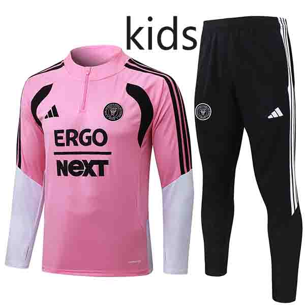 Inter Miami kids tracksuit children pink training kit 2026-2027