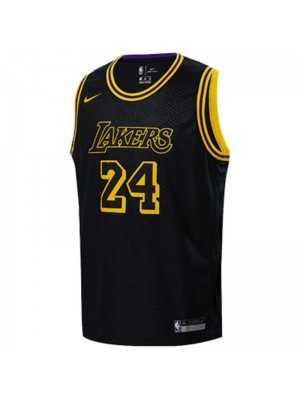 Los Angeles Lakers Kobe Bryant 24 black Jersey 2018