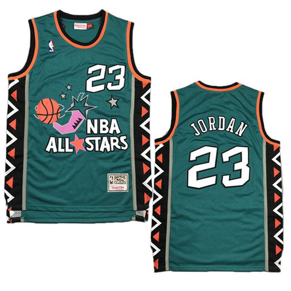 Men's michael jordan eastern conference nba all star champion authentic jersey grenn 1996