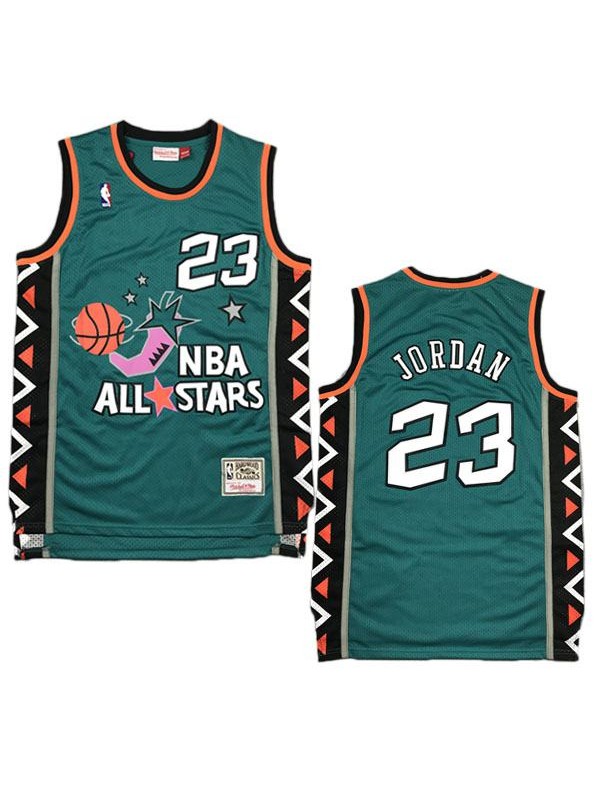 Men's michael jordan eastern conference nba all star champion authentic jersey grenn 1996