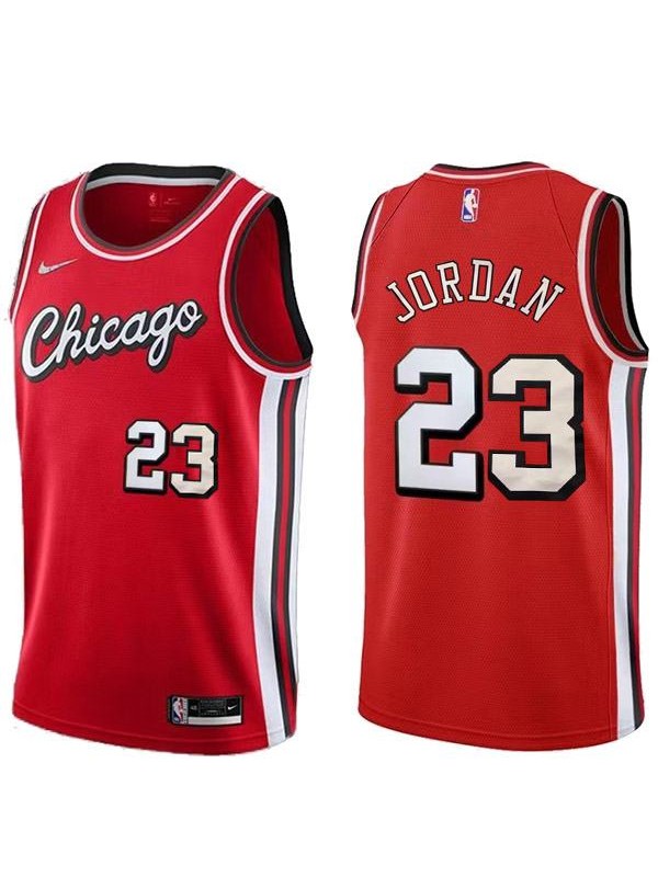 Chicago Bulls 23 Jordan jersey red basketball uniform swingman kit limited edition shirt 2022-2023