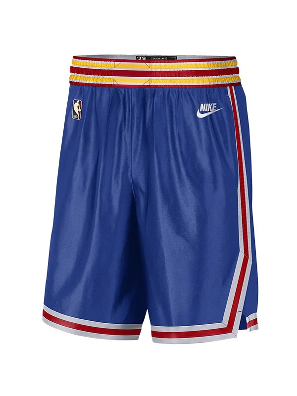 Golden State Warriors edition maillot homme limited 75th swingman basketball short bleu 2022