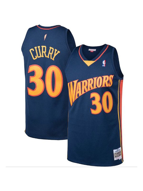 Jordan Golden State Warriors Stephen Curry jersey unisex swingman uniform city edition kit navy shirt 2009-2010