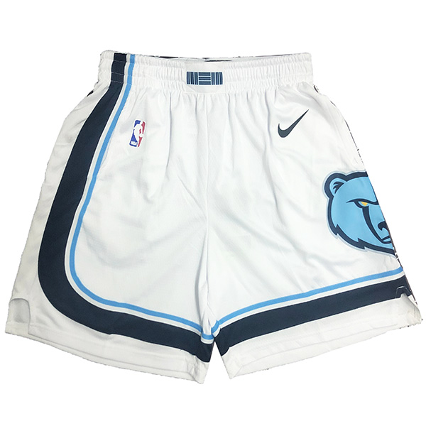 Memphis grizzlies city maillot homme édition limitée 75e swingman uniforme de basket-ball short blanc 2022