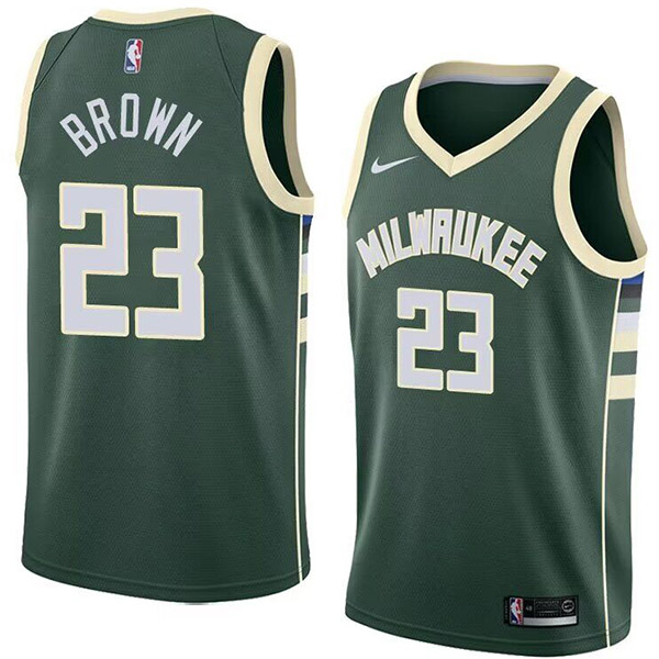 Milwaukee Bucks city edition swingman jersey men's John Henson 31 green basketball limited vest