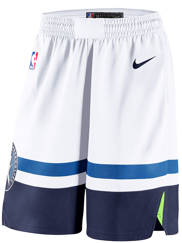 Minnesota Timberwolves maillot édition ville des kit de short de basket-ball swingman blanc pour hommes