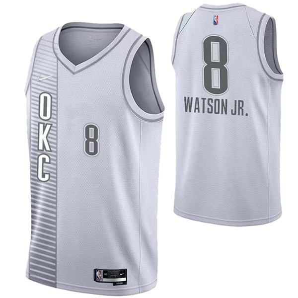 Okc gray jersey online