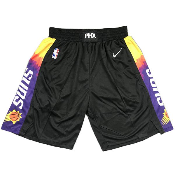 Phoenix Suns Maillot de basket-ball Swingman City NBA short édition noir 2021