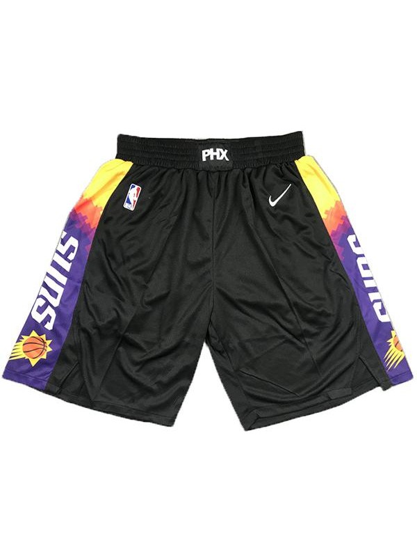 Phoenix Suns Maillot de basket-ball Swingman City NBA short édition noir 2021