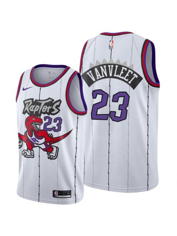 Toronto Raptors 23 Fred Vanvleet maillot de basket-ball uniforme swingman kit classique édition limitée chemise blanche 2022