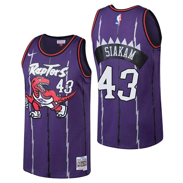 Toronto Raptors 43 Pascal Siakam maillot de basket-ball uniforme swingman kit classique édition limitée chemise blanche 2022