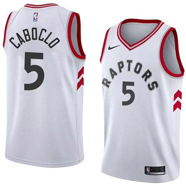 Toronto Raptors city edition swingman jersey men's Toronto Raptors 5 white basketball limited vest