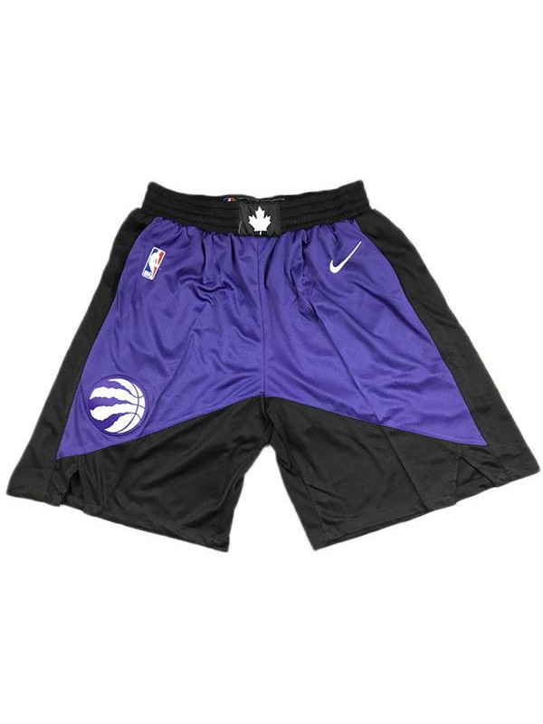 Toronto Raptors Pantalon de basketball Earned Edition Swingman pour homme, édition bonus, violet noir 2021