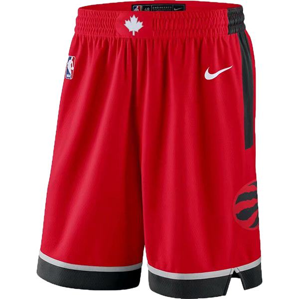 Toronto Raptors just don basketball uniforms shorts red 2020-2021